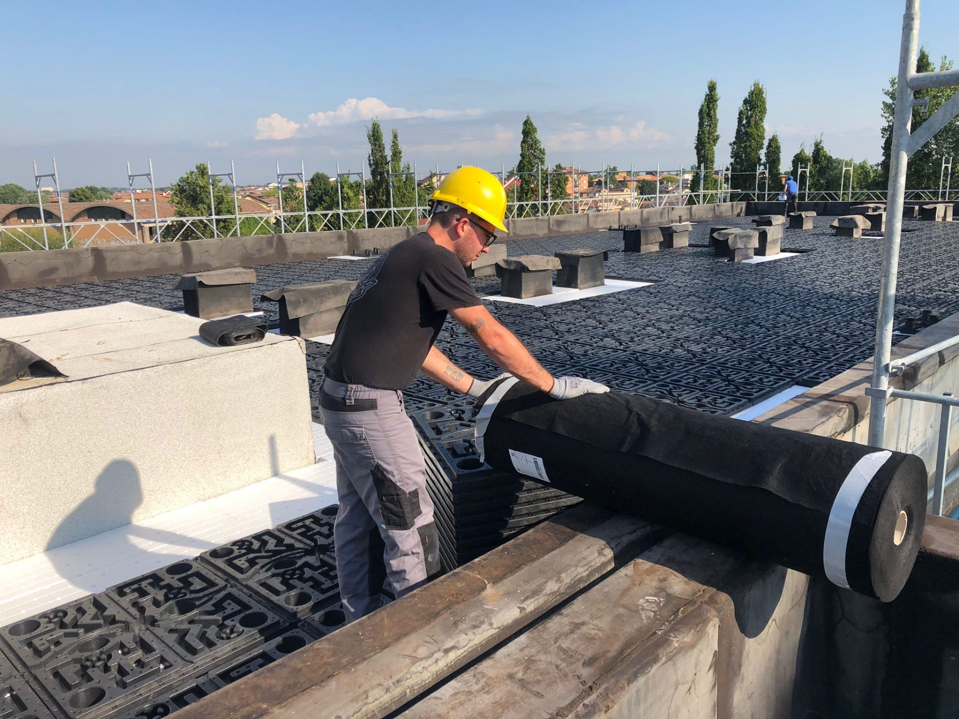 Lavoro sul tetto